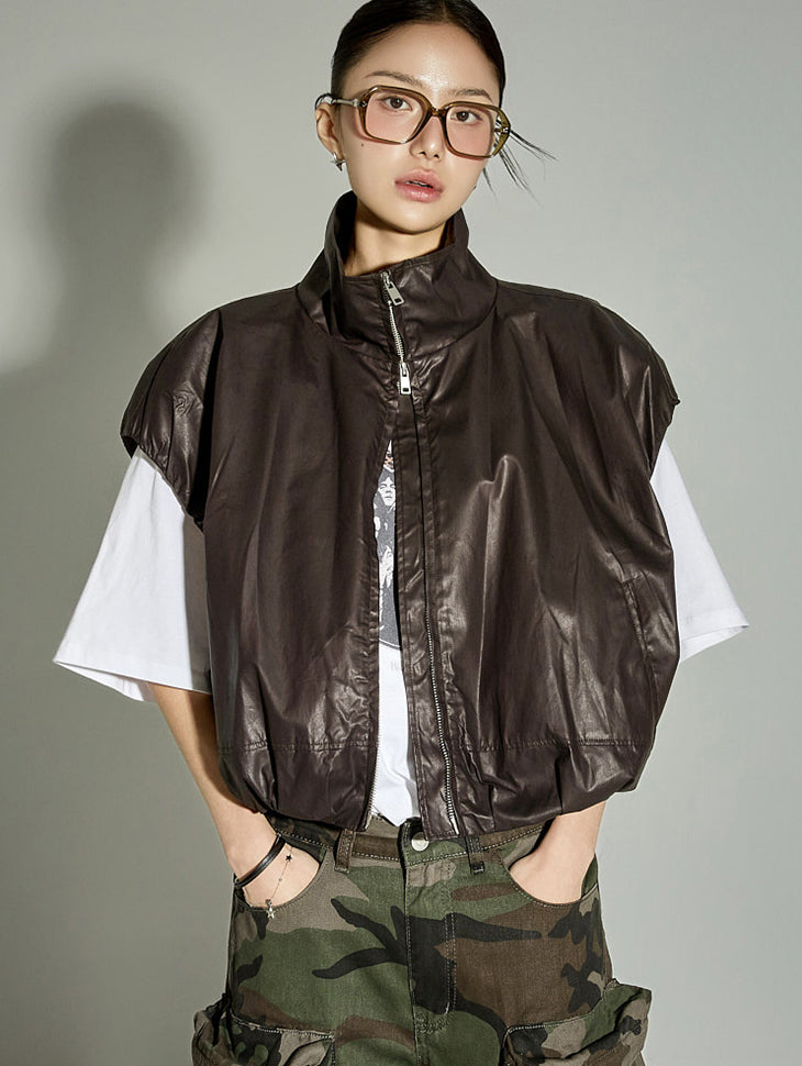 J2874 High-Neck Vest