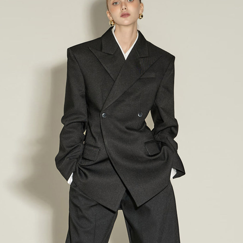 J2907 Double Button Jacket