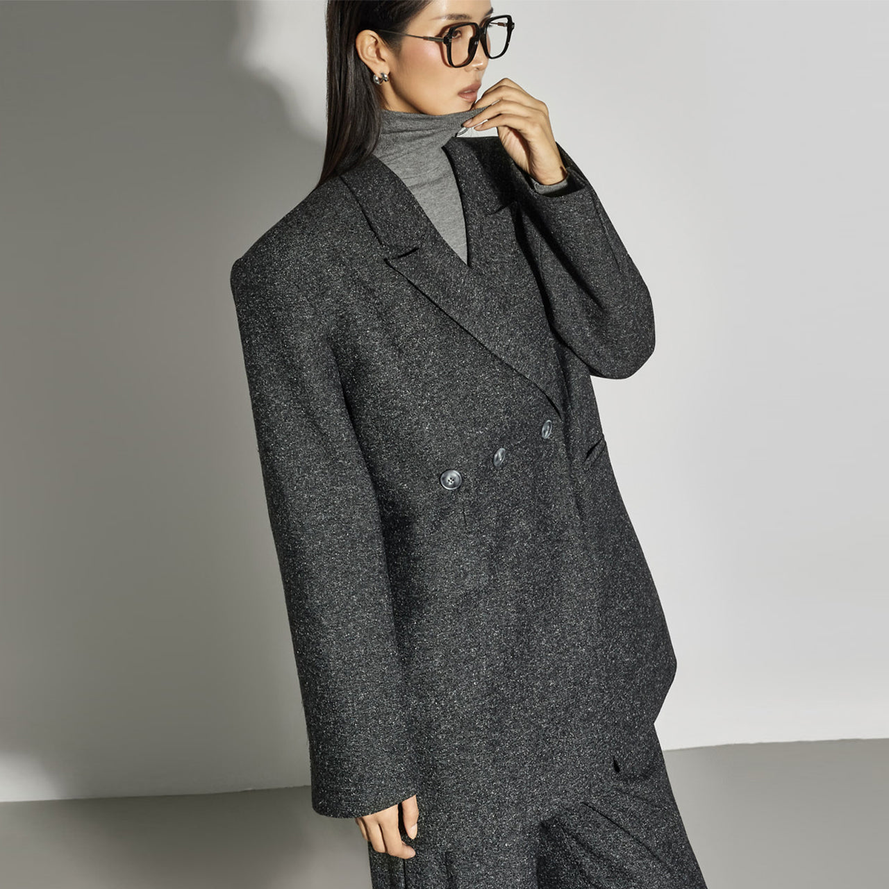 J2919 Collar Wool Jacket