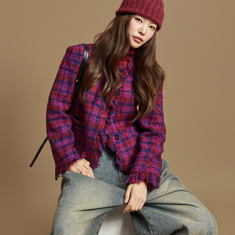 J2933 Tweed Wool Jacket