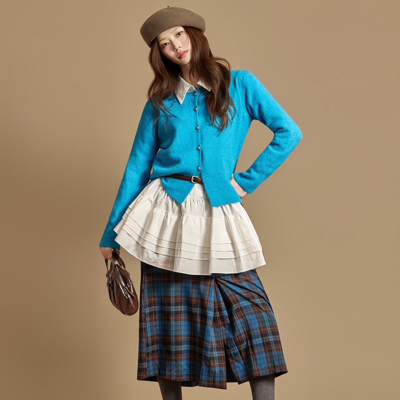 J2937 Button Cardigan