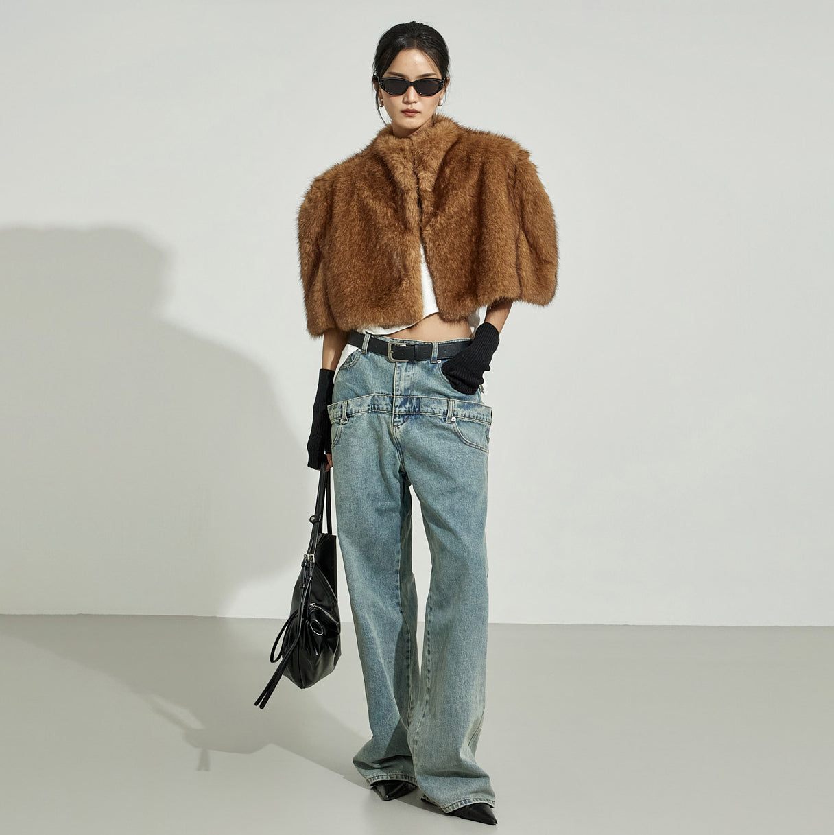 J2984 Fur Cape