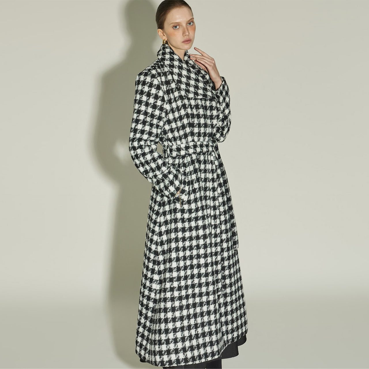 J3004 Coat with Strap