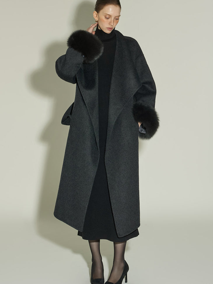 J3007 Wool Handmade Coat