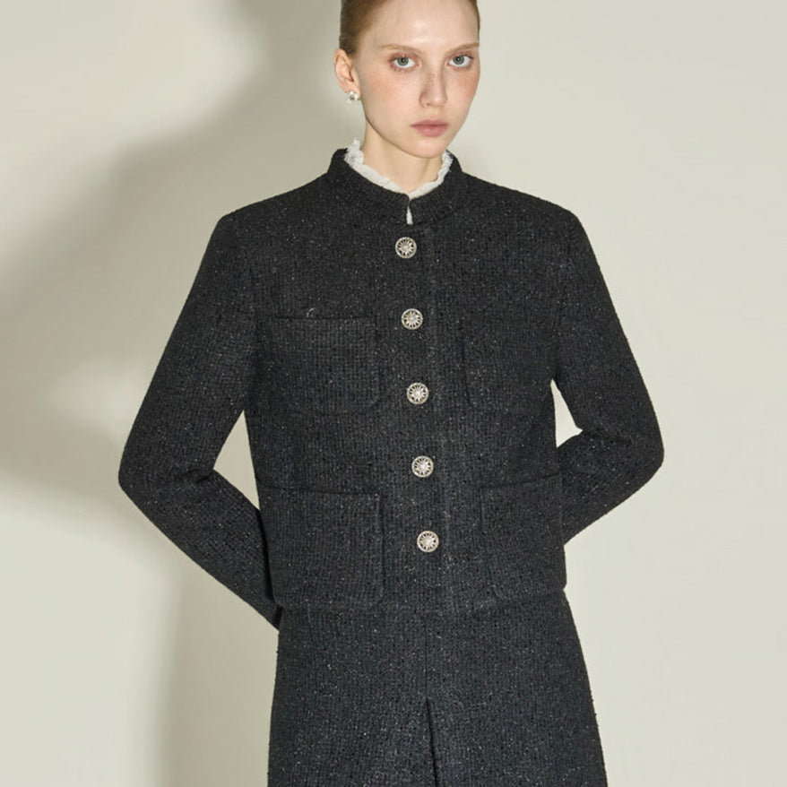 J3071 Slim Wool Jacket