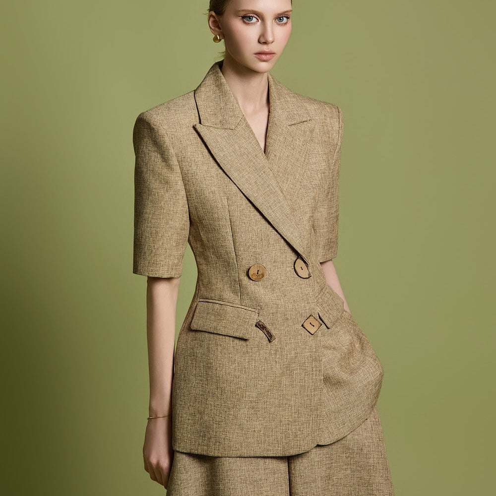 J9313 ダブルボタンジャケット