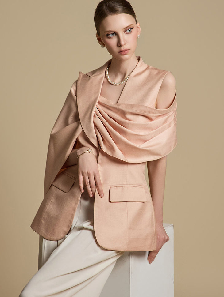 J9314 Shirring Muffler Jacket