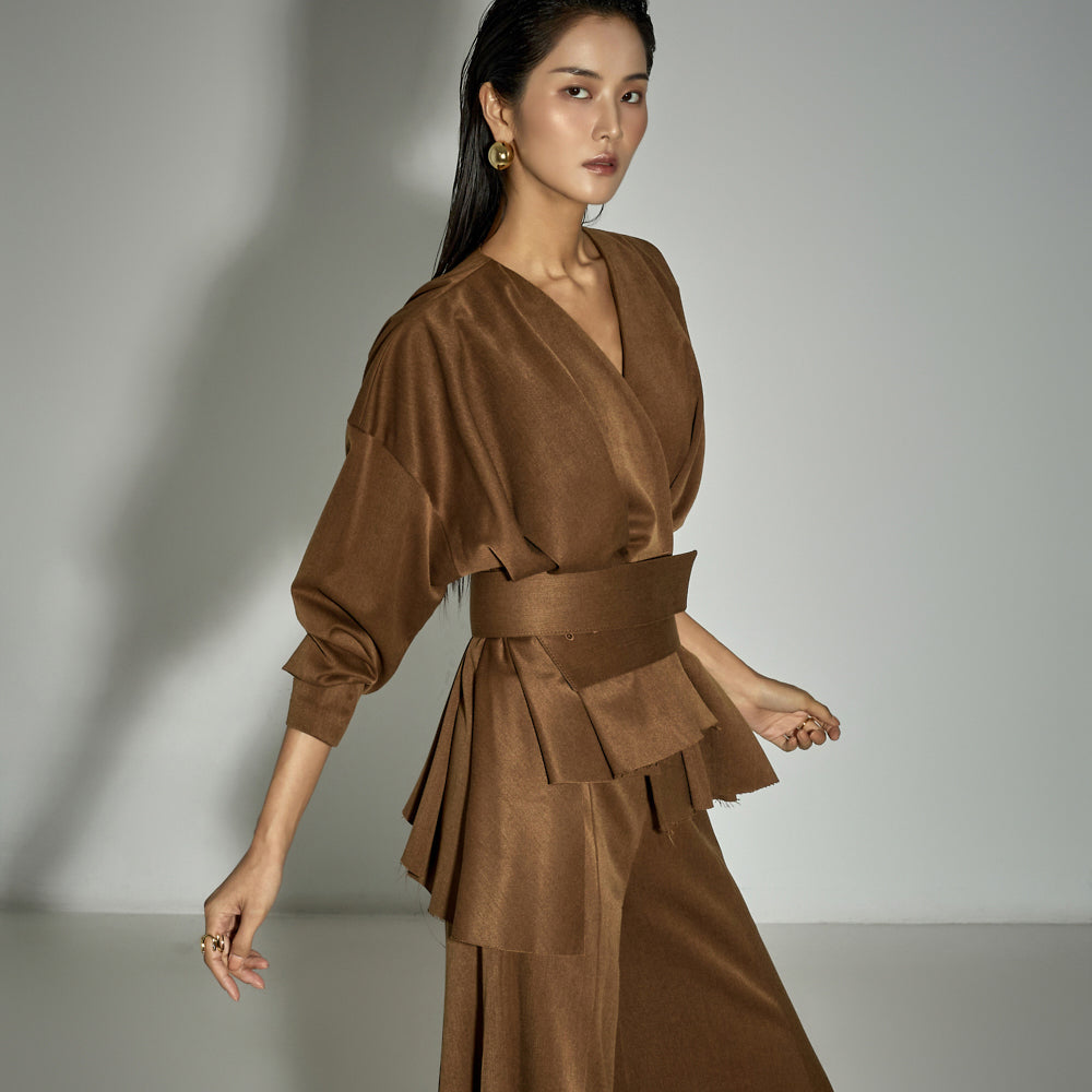 J9321 Jacket with Belt