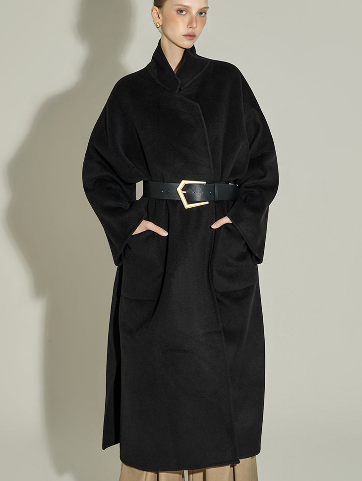 J9341 Handmade Coat with Belt