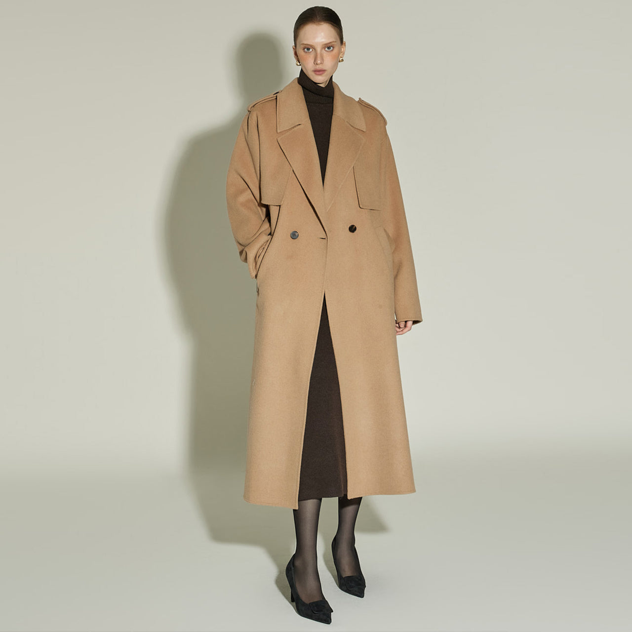 J9358 Handmade Wool Coat