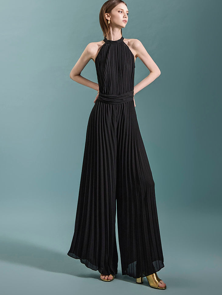 JS039 褶裥连体裤