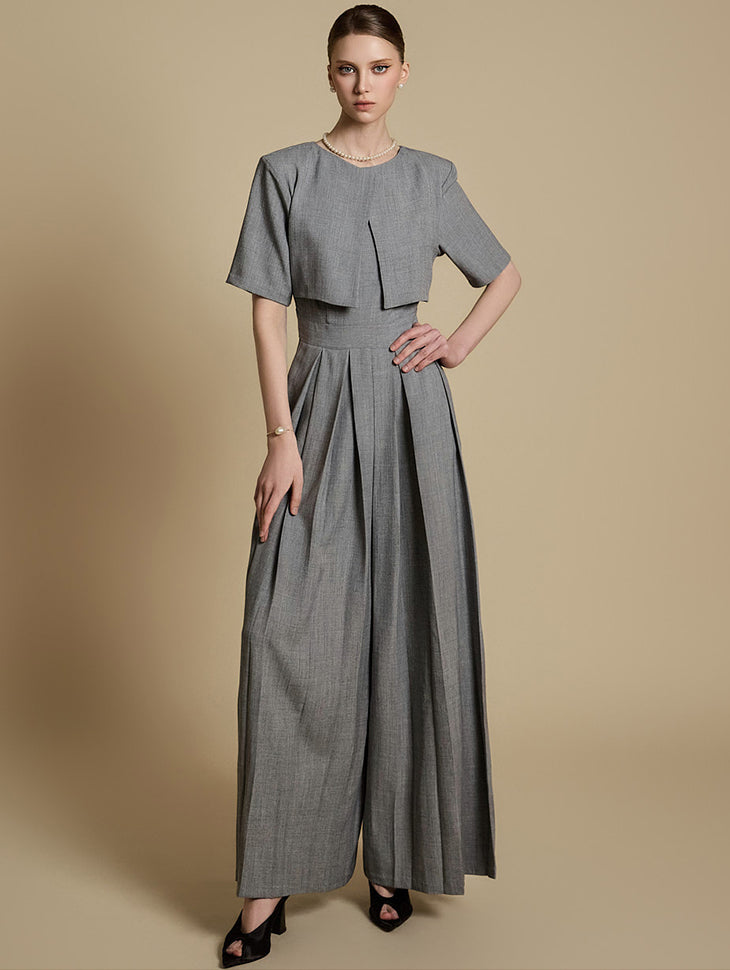 JS053 Bolero Jumpsuit