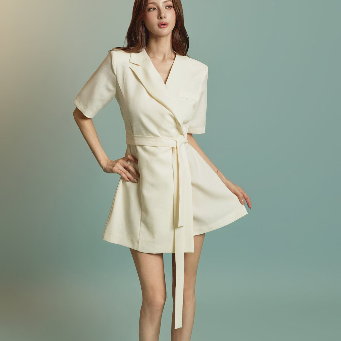 JS058 Jumpsuit with Strap