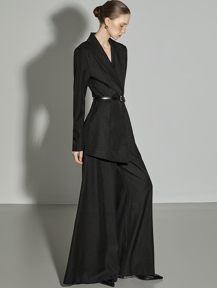 JS9025 Collar Jumpsuit