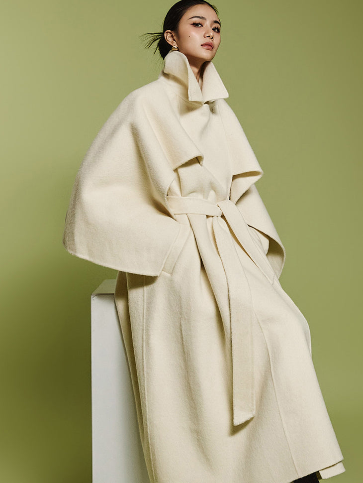 J2511 手工羊毛大衣