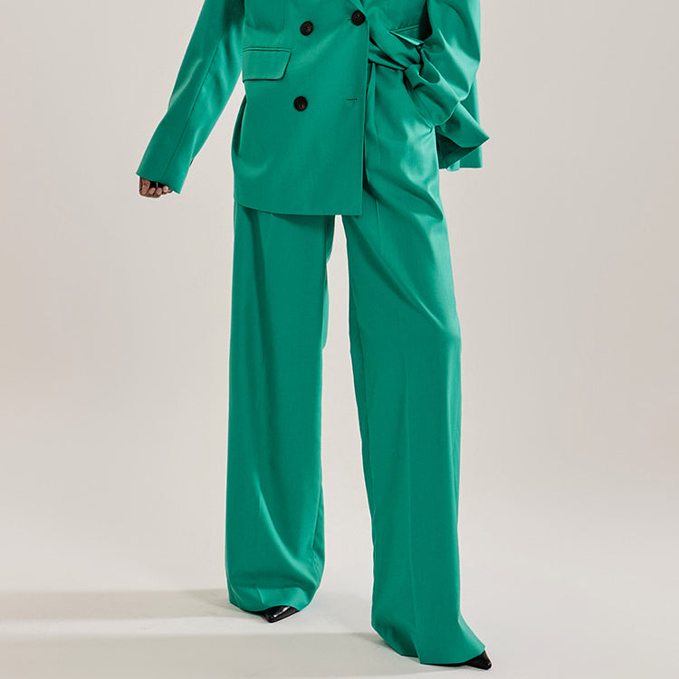 MBDP018 ピンタック折り曲げワイドマキシスラックス