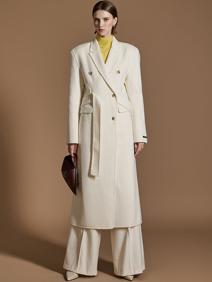 J2417 ウールロングコート