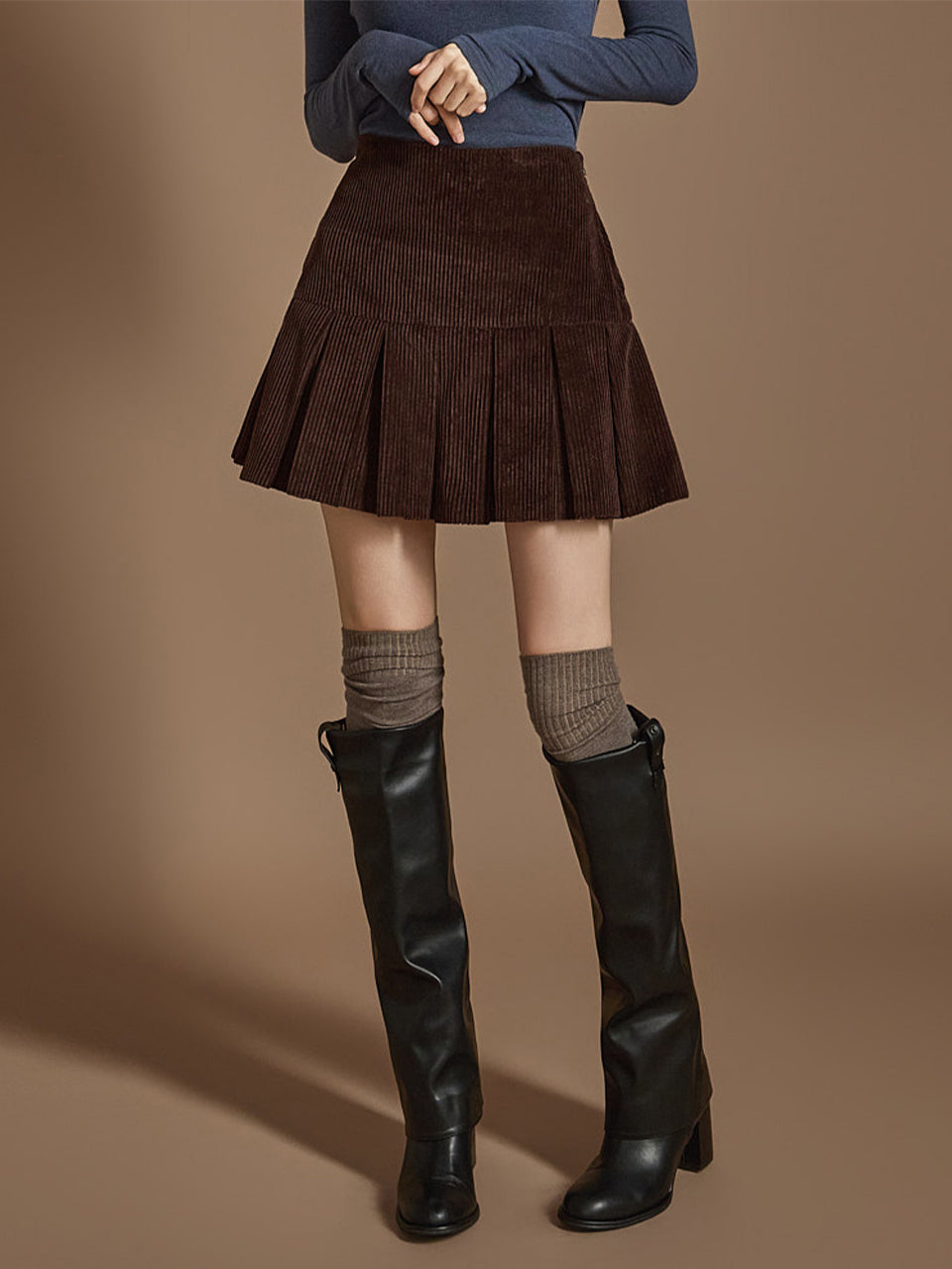 SK2856 コーデュロイスカート