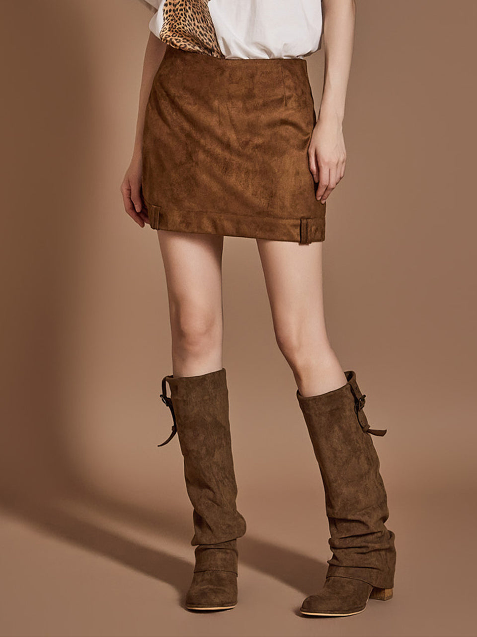 SK2831 スエードミニスカート