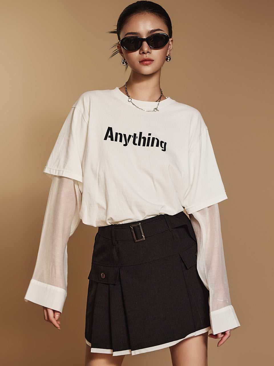 E3548 テキストレイヤードトップ