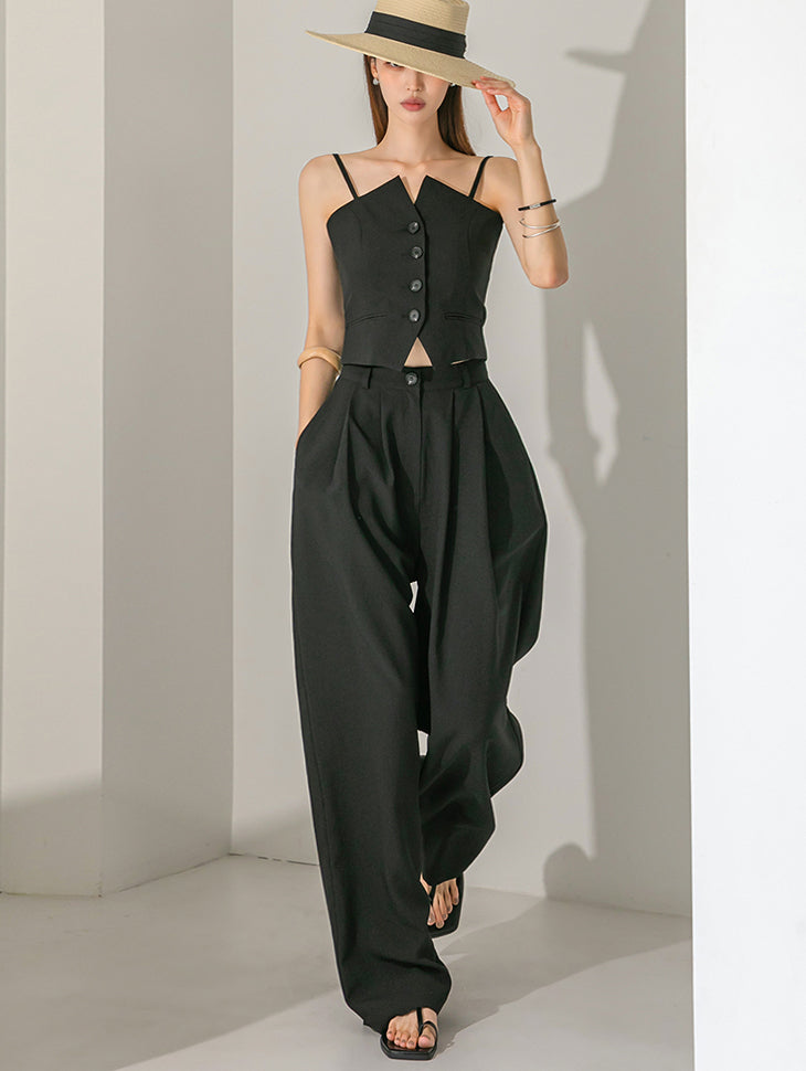 TP1405 Strappy Sleeveless Two-Piece