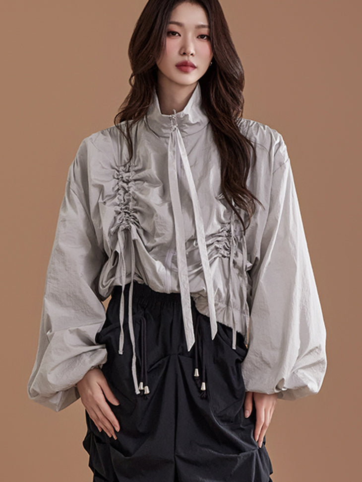 J2272 シャーリングジャンパージャケット