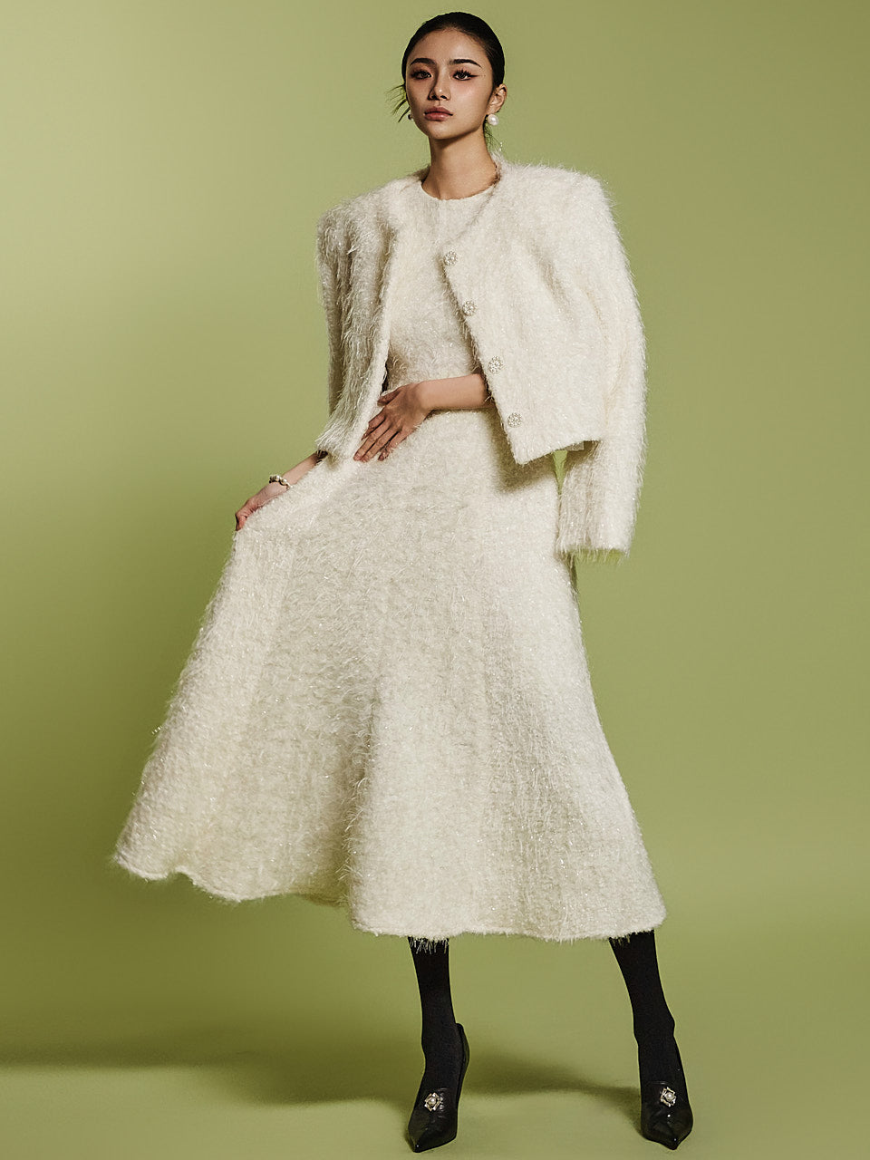 TP1997 夹克连衣裙套装