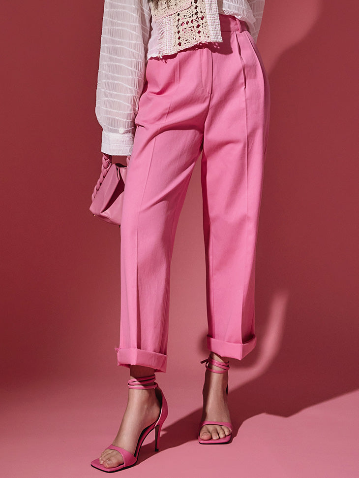 P2815 Pintuck Chino Pants