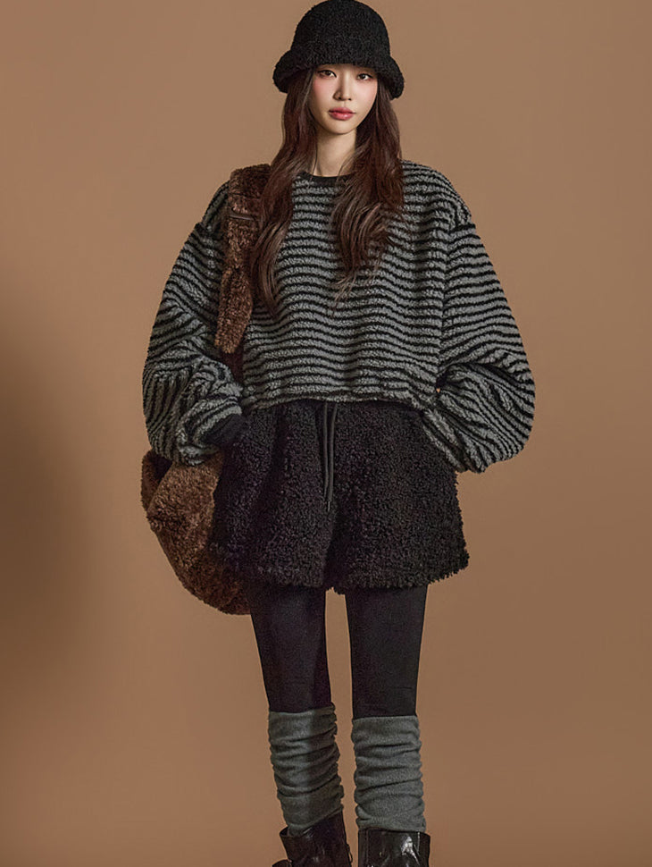 E3661 ブークレ スウェットシャツ