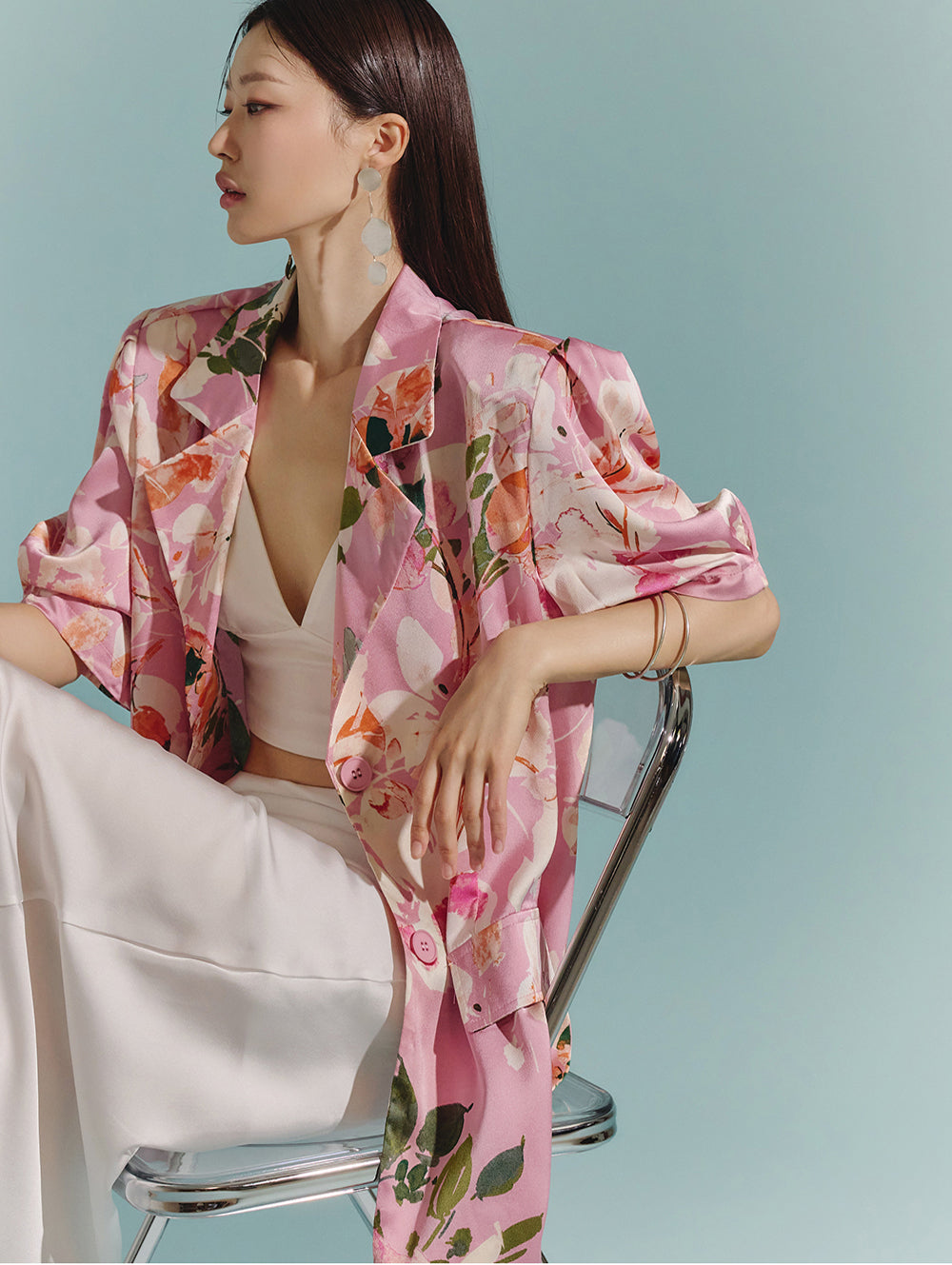 J1892 Flower Pattern Jacket