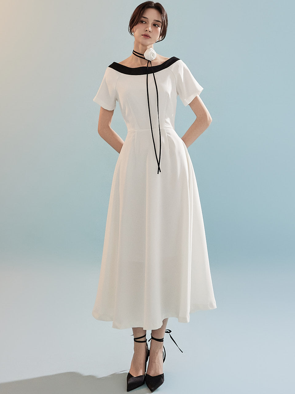 D4941 ローズドレス