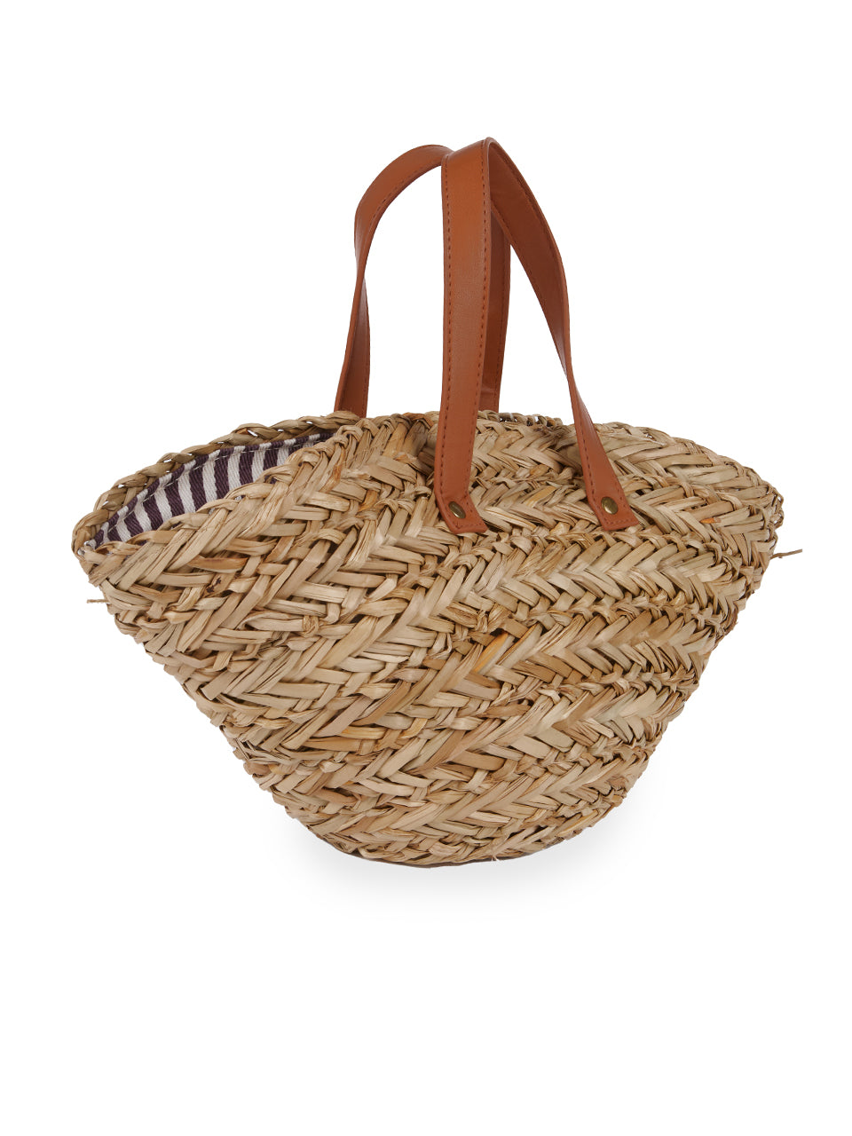 A-1572 Rattan Handle bag