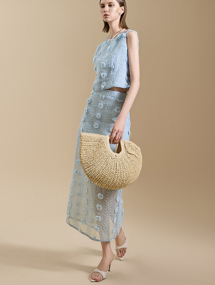 TP1865 衬衫和裙子套装