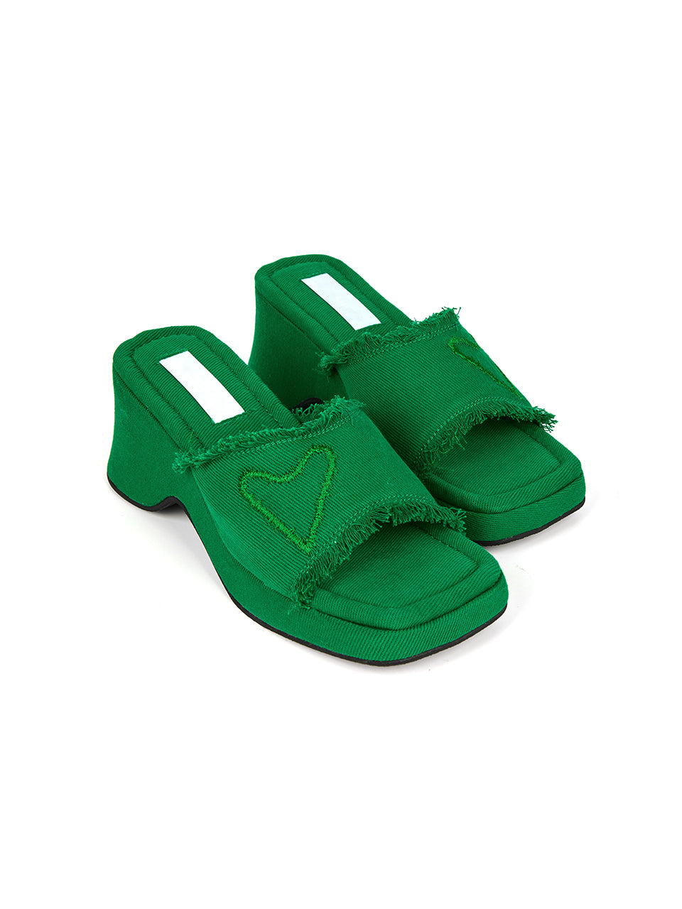 AR-3273 フリンジヒールミュール