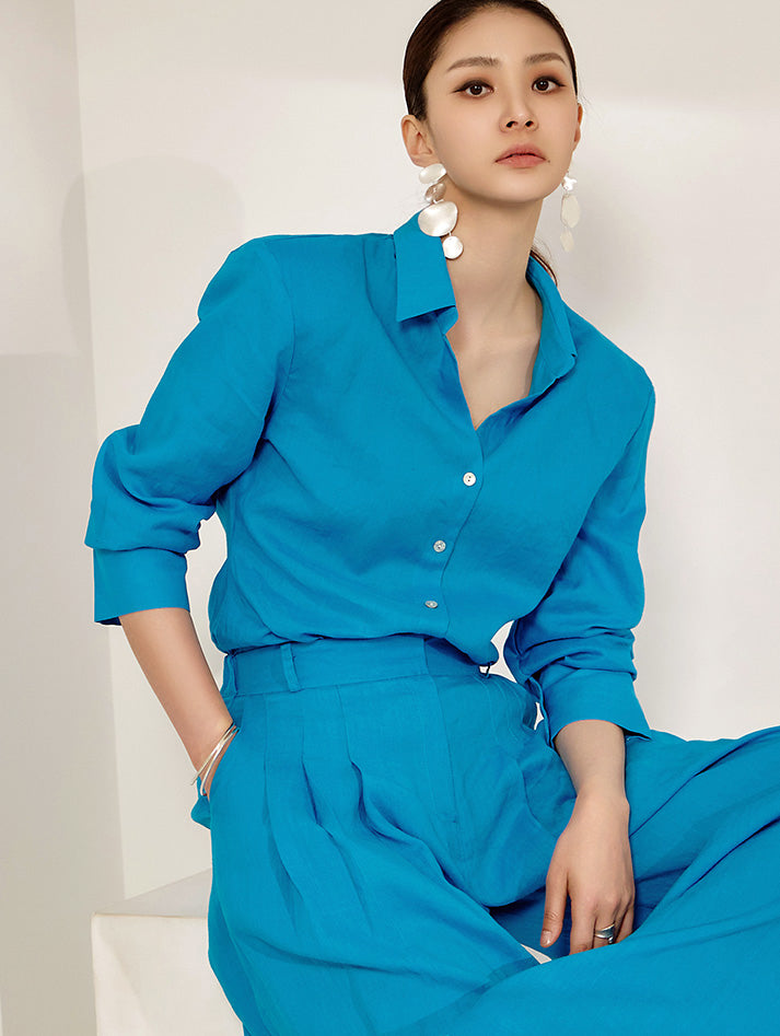 S488 リネンシャツ