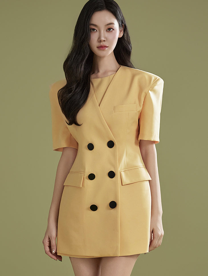 J2282 ノーカラージャケット