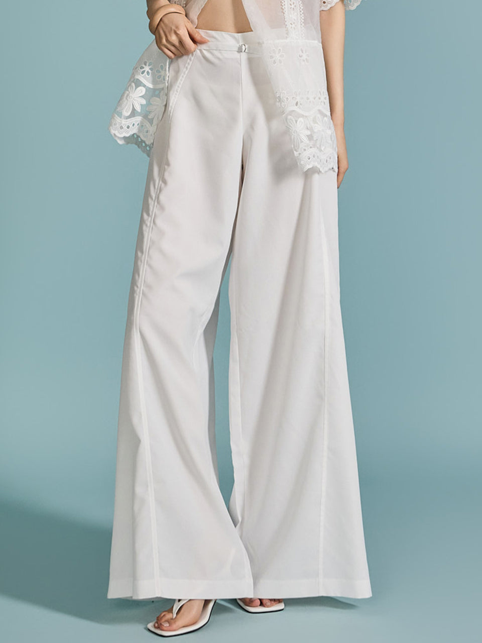 P3196 D-ring Wide Pants