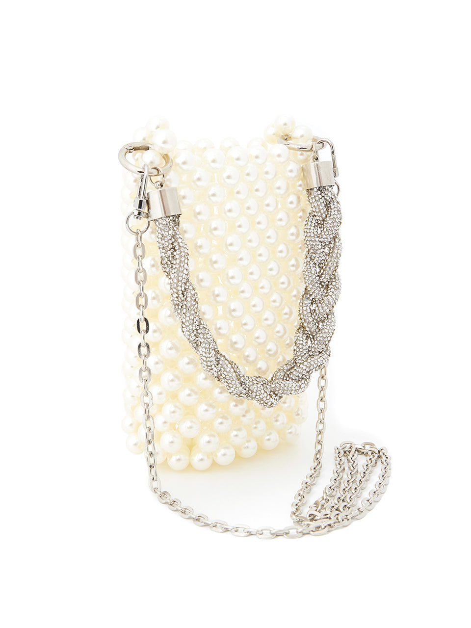 A-1549 Beads Handle bag