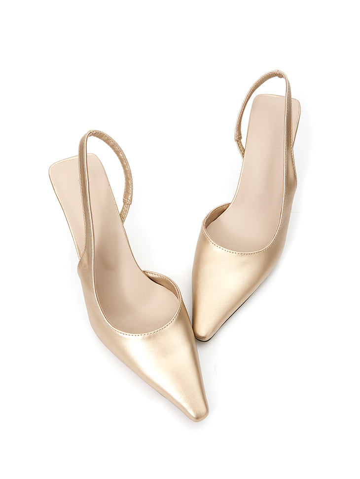 AR-3255 スティレットスリングバックハイヒール