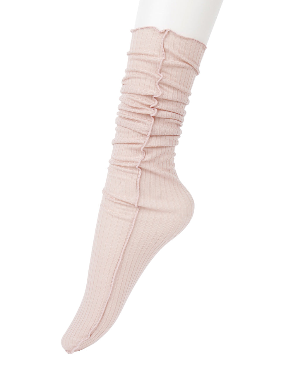 RE-313 罗纹及膝袜