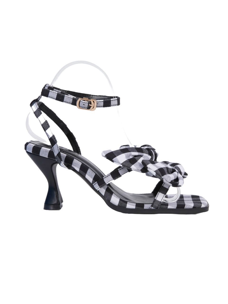AR-3311 Ribbon Plaid Sandals