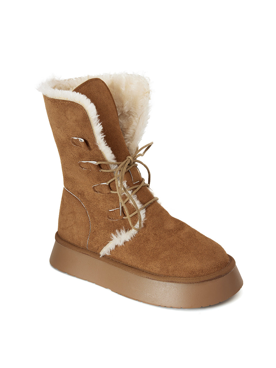 AR-3383 毛皮中筒靴