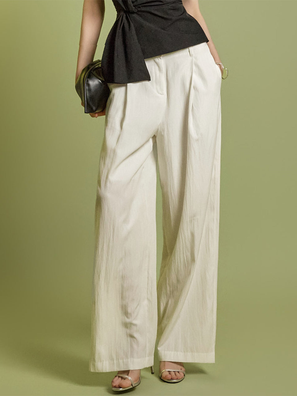 P3507 Low Pintuck Pants