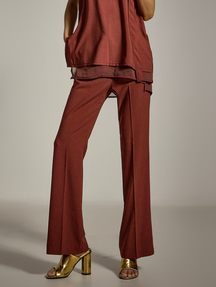 P3516 半靴型休闲裤