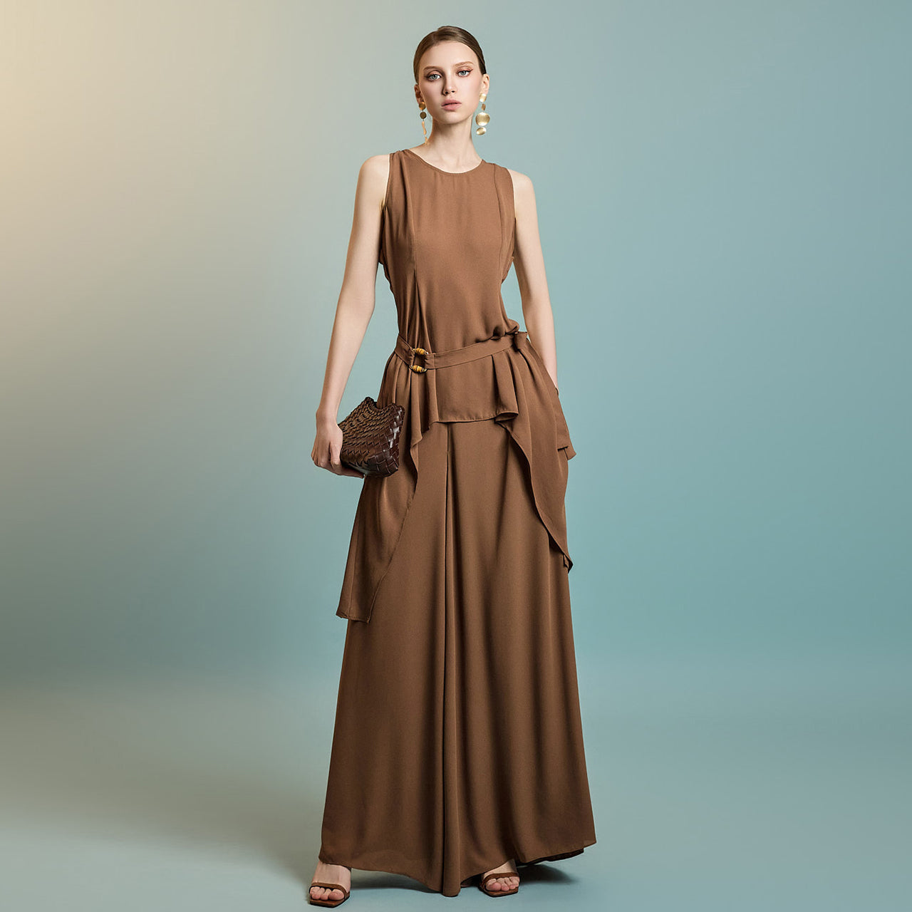 P3532 ワイドパンツ