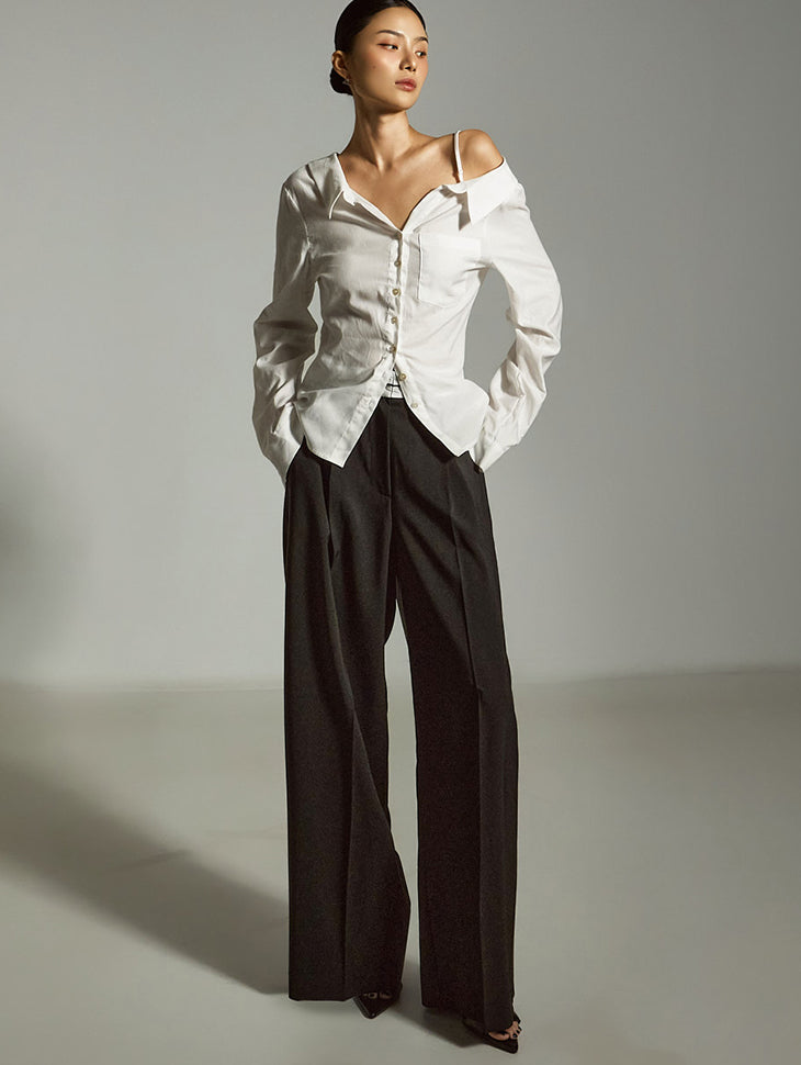 P3561 Pintuck Slacks