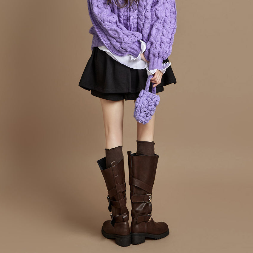 P3662 Short Skirt Pants