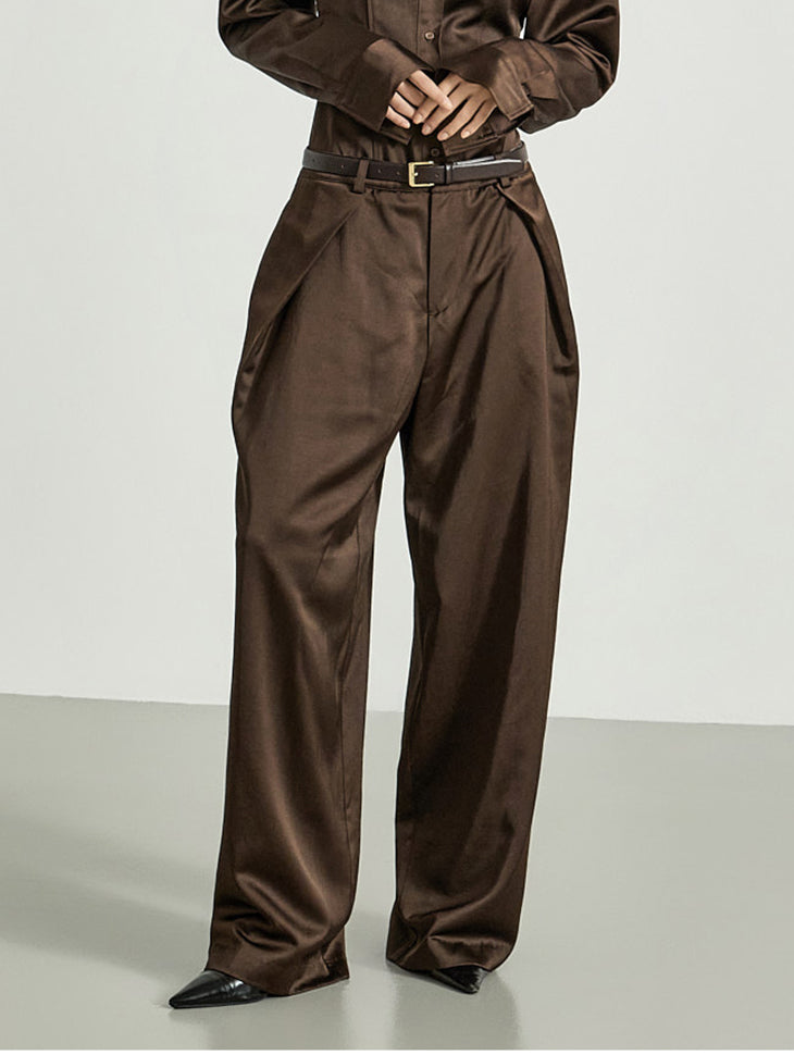 P3682 Satin Slacks