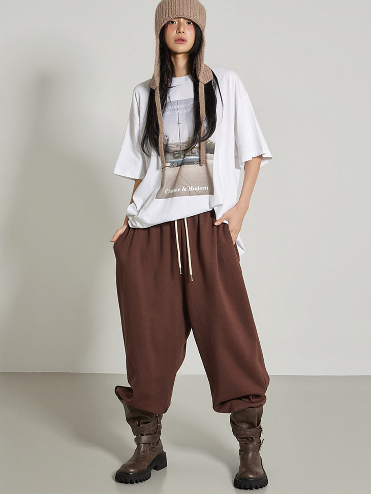 P3690 String Sweat Pants