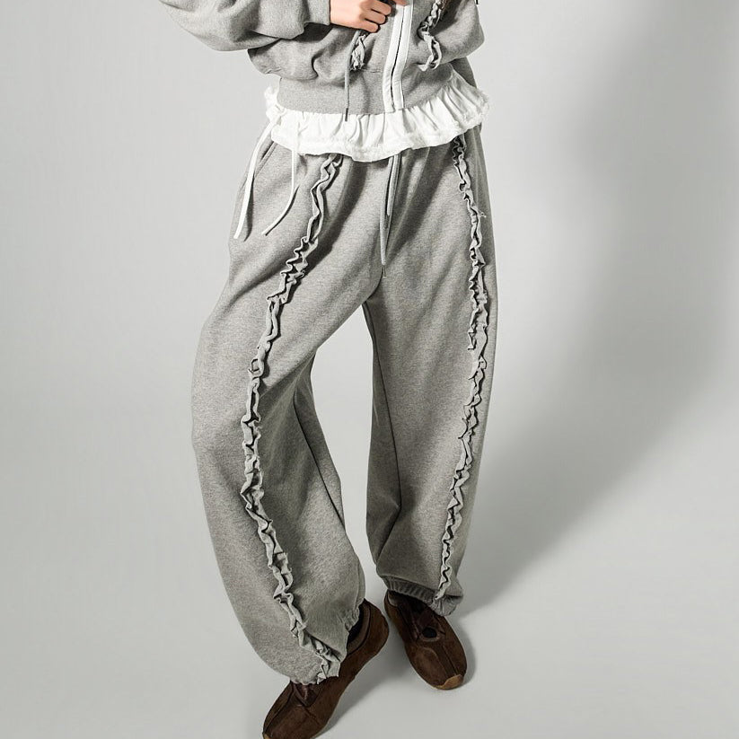 P3773 Frill Sweat Pants